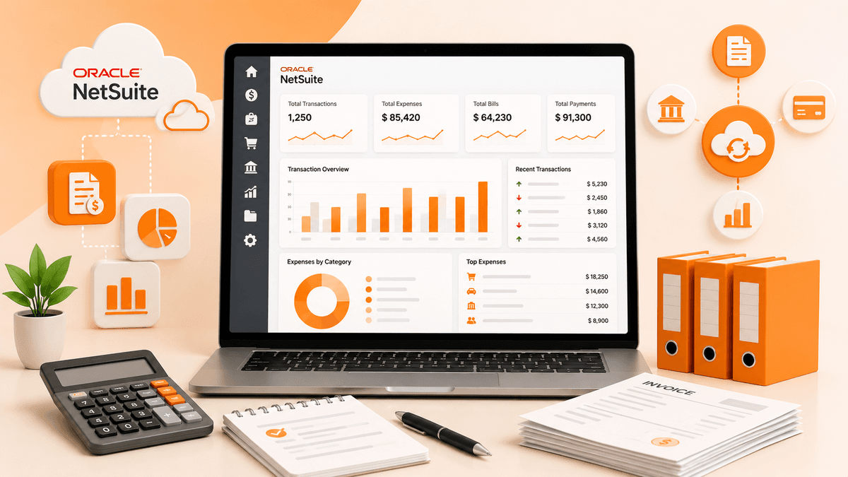 NetSuite ERP Bookkeeping