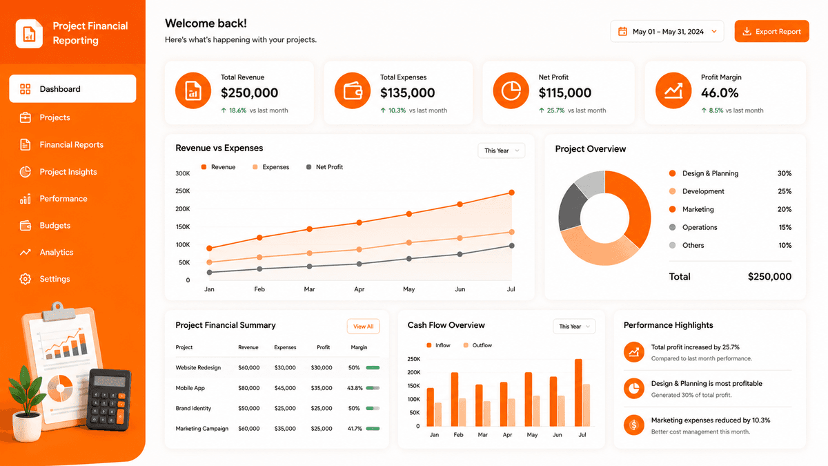 Project Financial Reporting