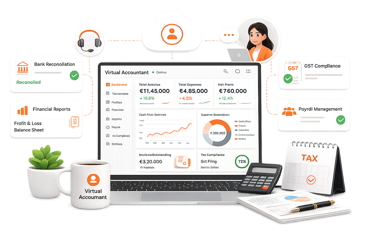 Hire Virtual Accountant